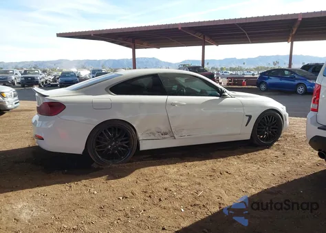 2018 BMW 430I z USA, uszkodzony, nr VIN WBA4W3C51JAC97204